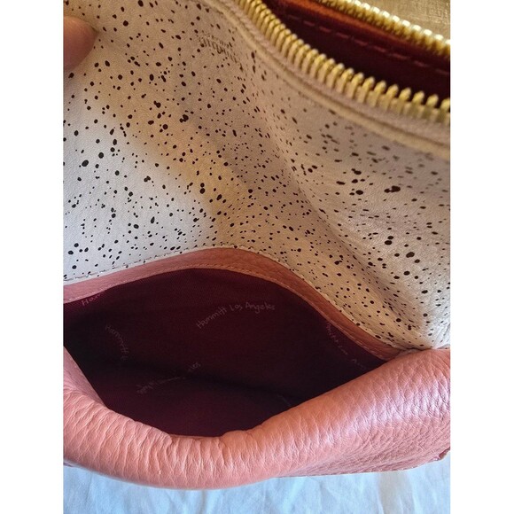 Hammitt Dillon Shoulder / Crossbody Bag Pink Himalayan Snake   EUC - Picture 9 of 12